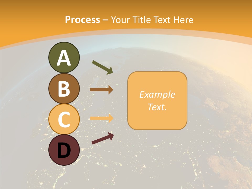 Europe Satellite PowerPoint Template