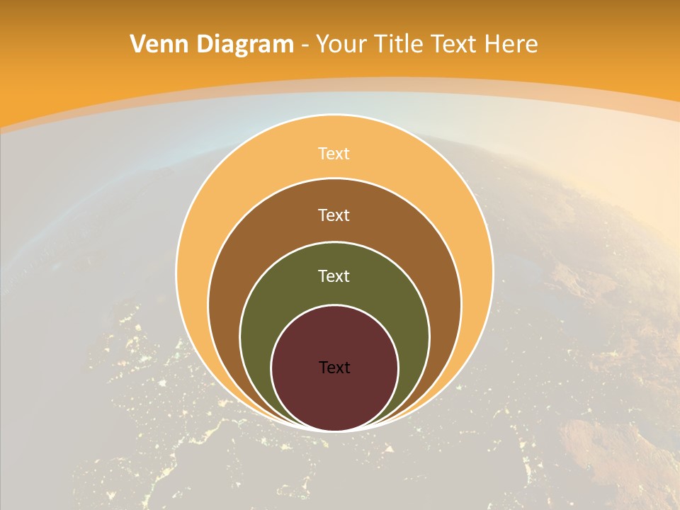 Europe Satellite PowerPoint Template