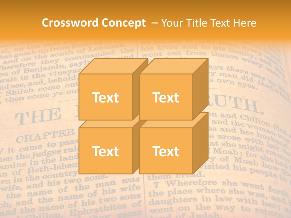 King Detail Christianity PowerPoint Template