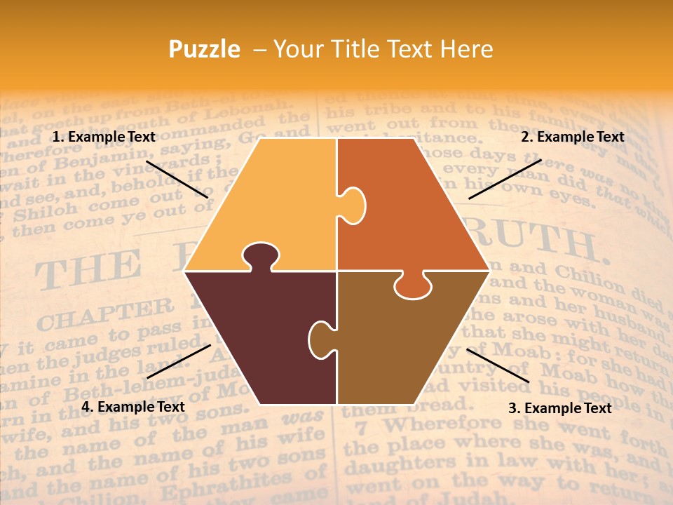 King Detail Christianity PowerPoint Template