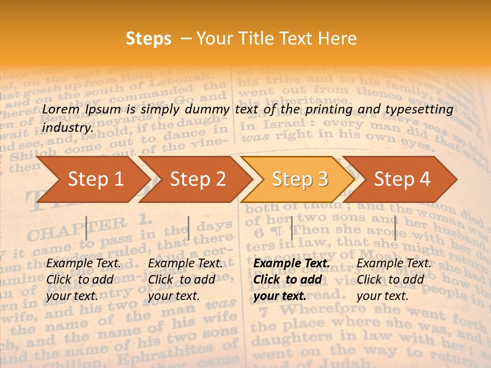 King Detail Christianity PowerPoint Template