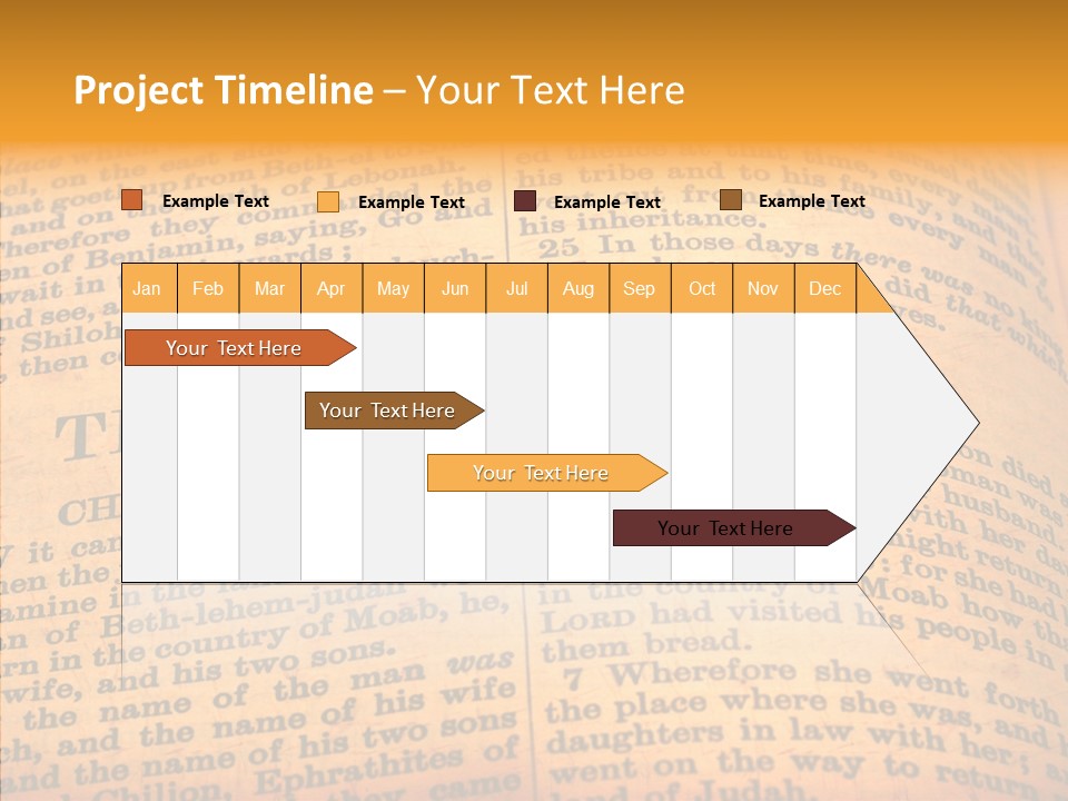 King Detail Christianity PowerPoint Template