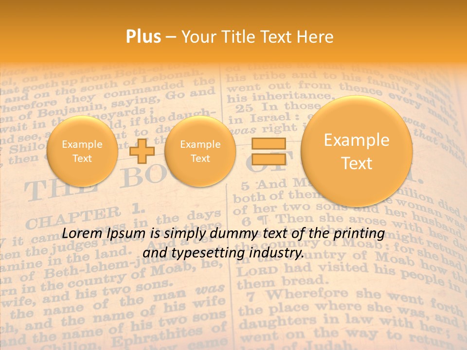 King Detail Christianity PowerPoint Template
