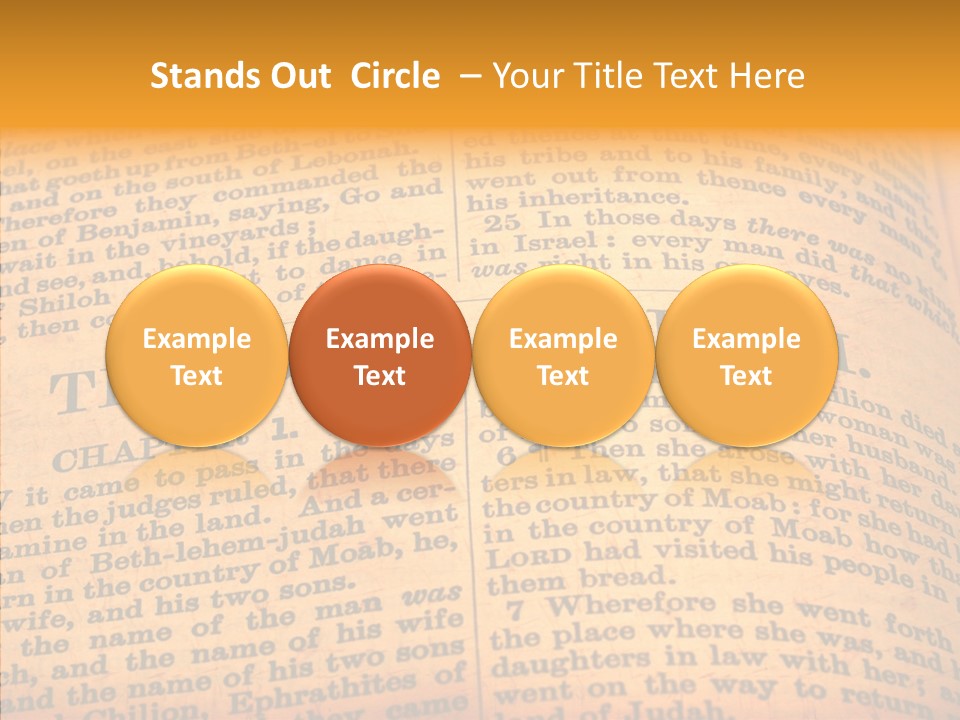 King Detail Christianity PowerPoint Template