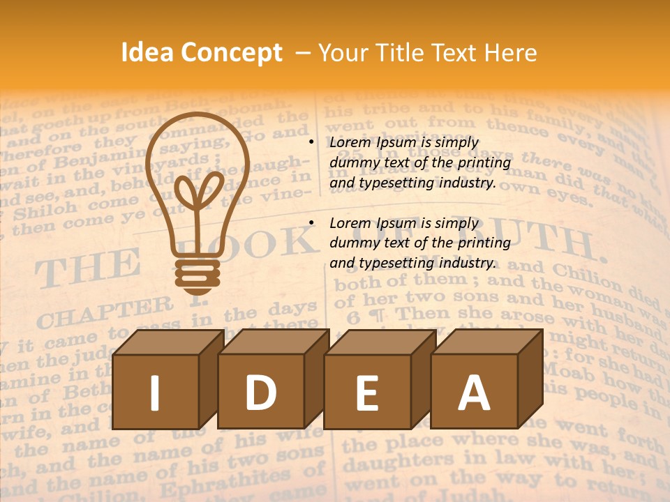 King Detail Christianity PowerPoint Template