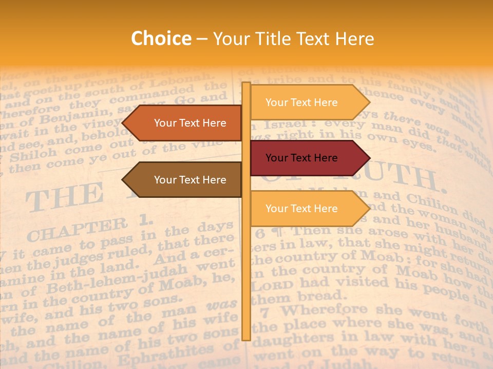 King Detail Christianity PowerPoint Template