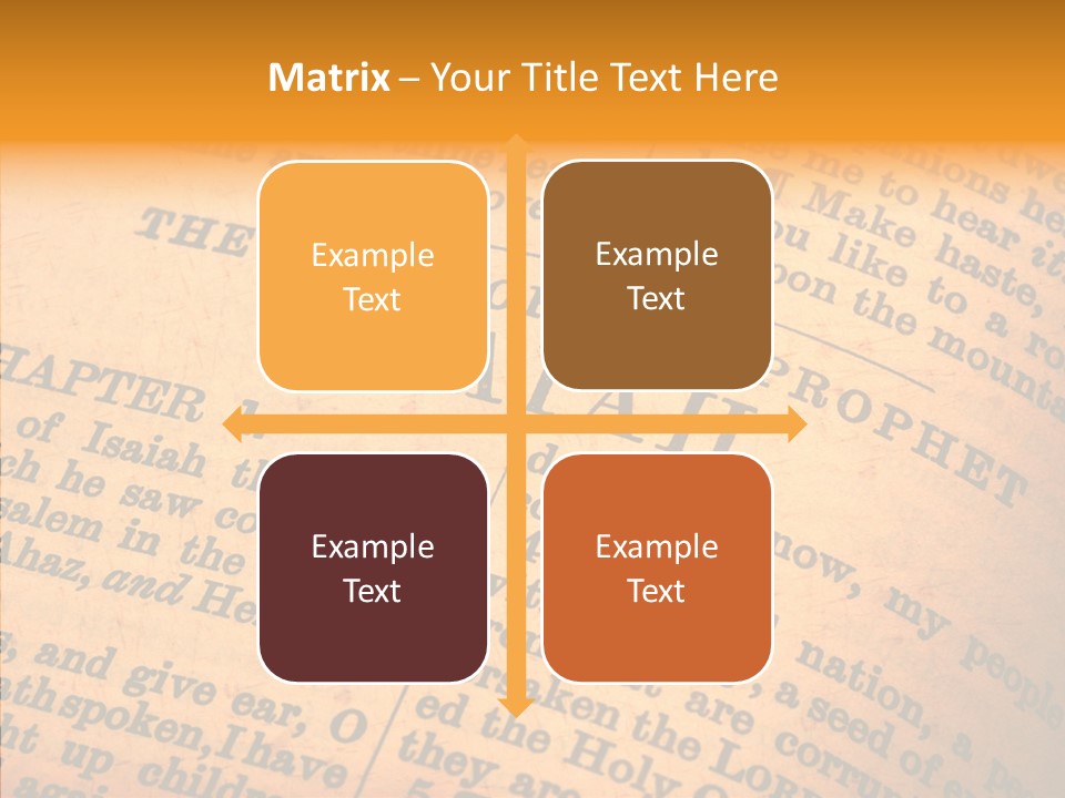 Christianity Bible Scripture PowerPoint Template