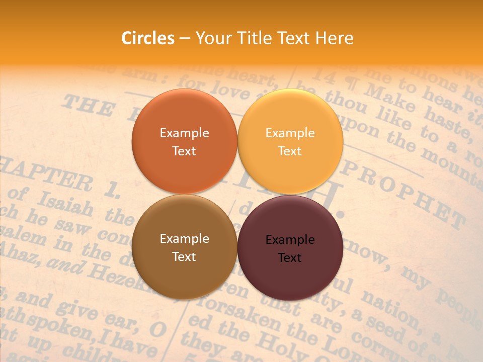 Christianity Bible Scripture PowerPoint Template