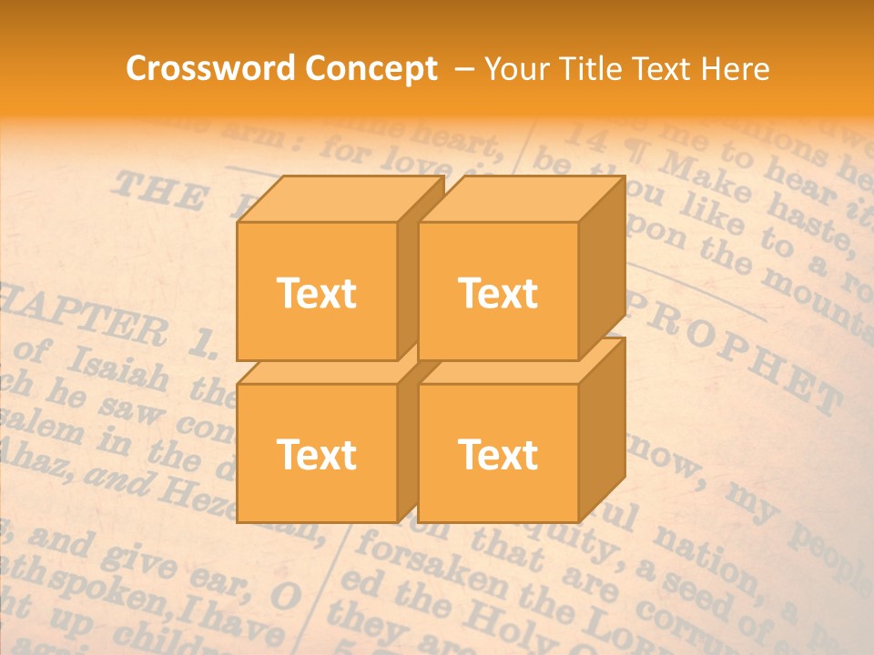 Christianity Bible Scripture PowerPoint Template