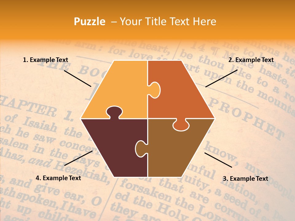 Christianity Bible Scripture PowerPoint Template