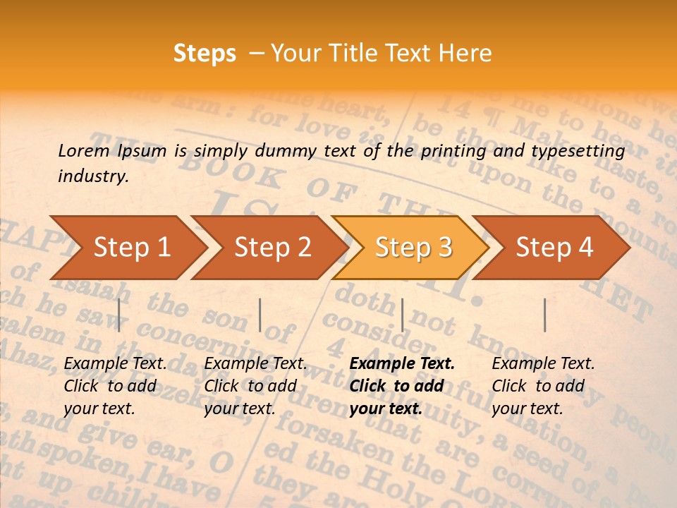 Christianity Bible Scripture PowerPoint Template