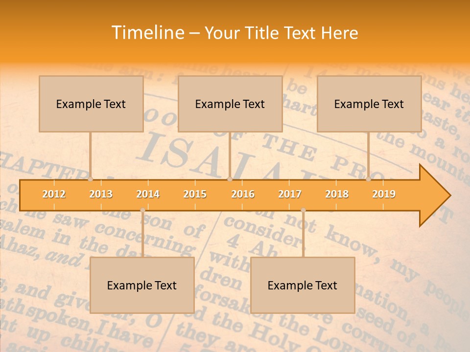 Christianity Bible Scripture PowerPoint Template