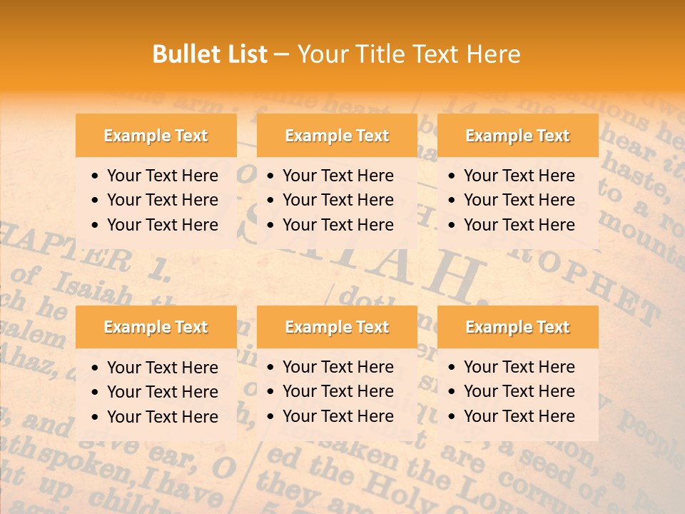 Christianity Bible Scripture PowerPoint Template