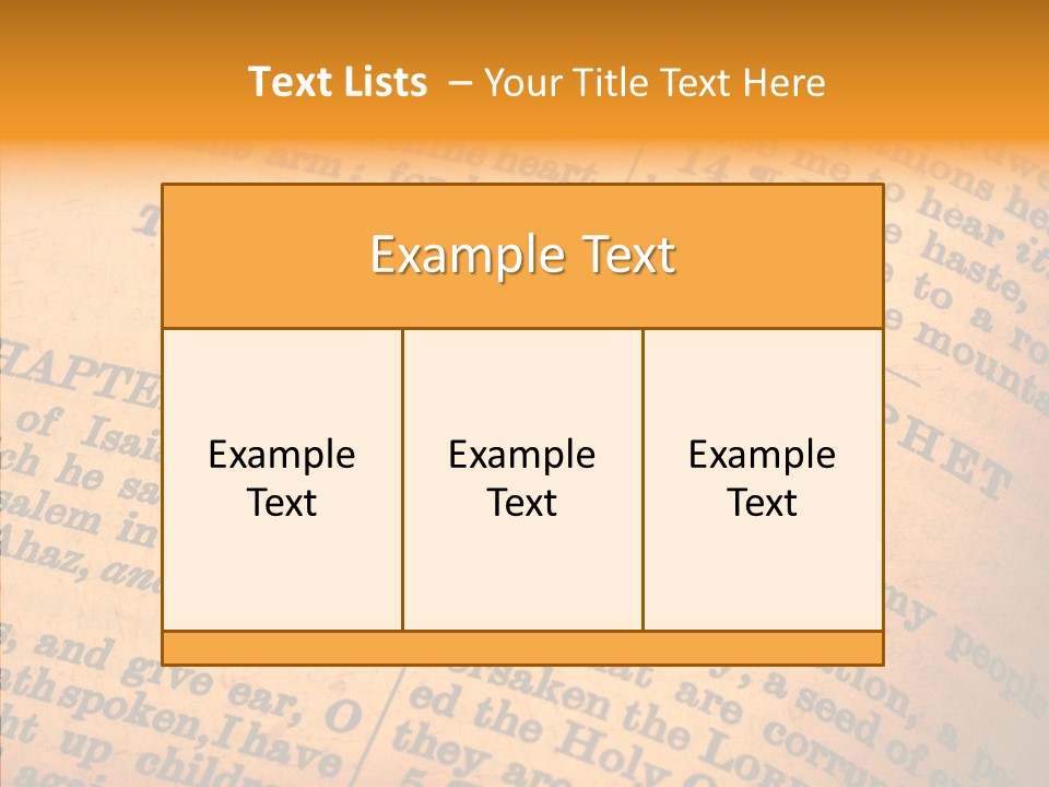 Christianity Bible Scripture PowerPoint Template