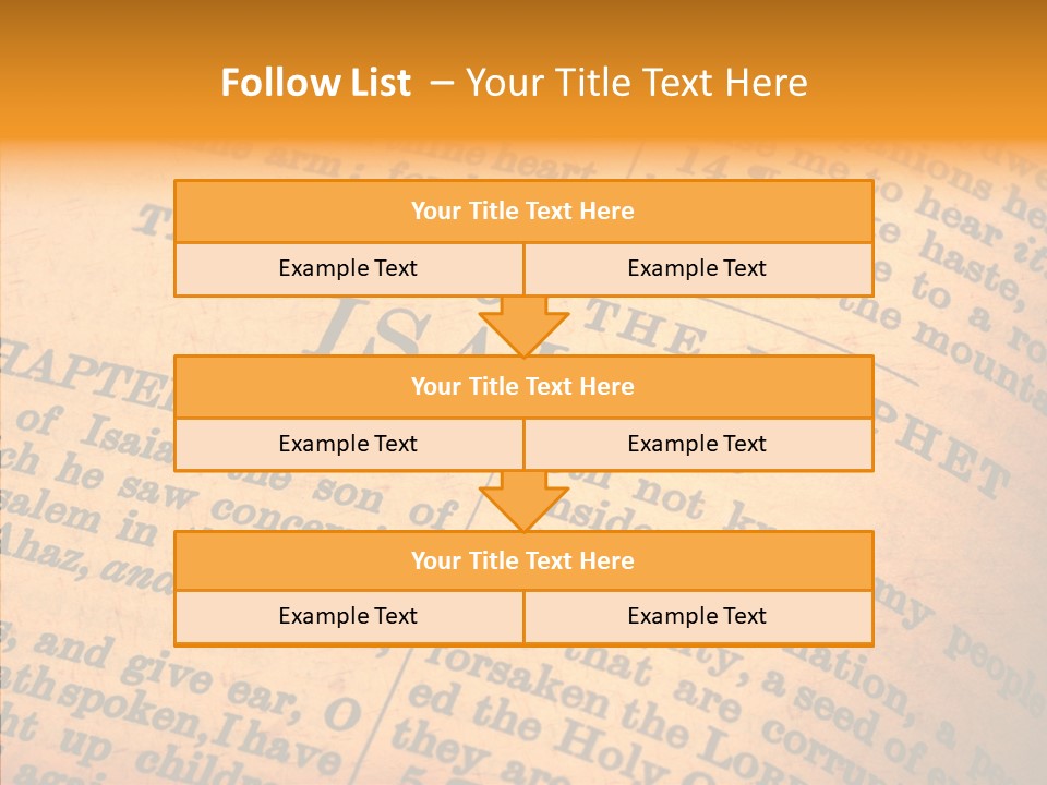 Christianity Bible Scripture PowerPoint Template