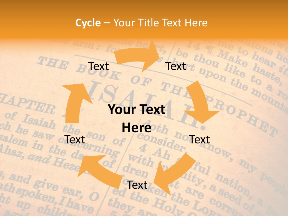 Christianity Bible Scripture PowerPoint Template