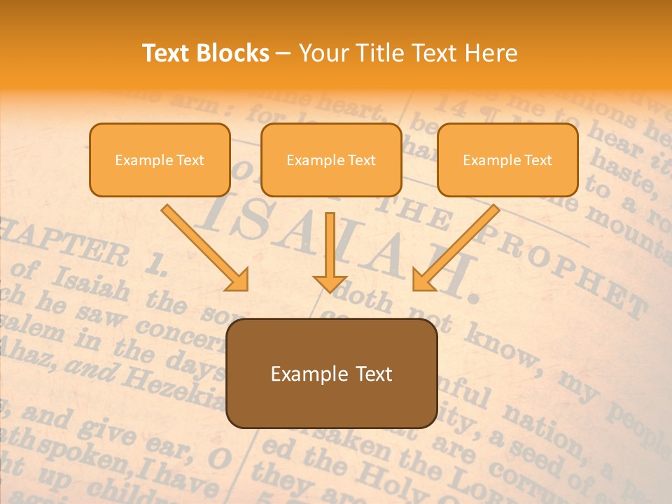 Christianity Bible Scripture PowerPoint Template