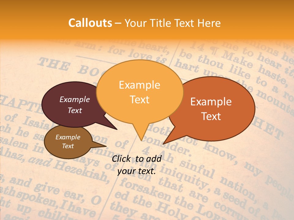 Christianity Bible Scripture PowerPoint Template