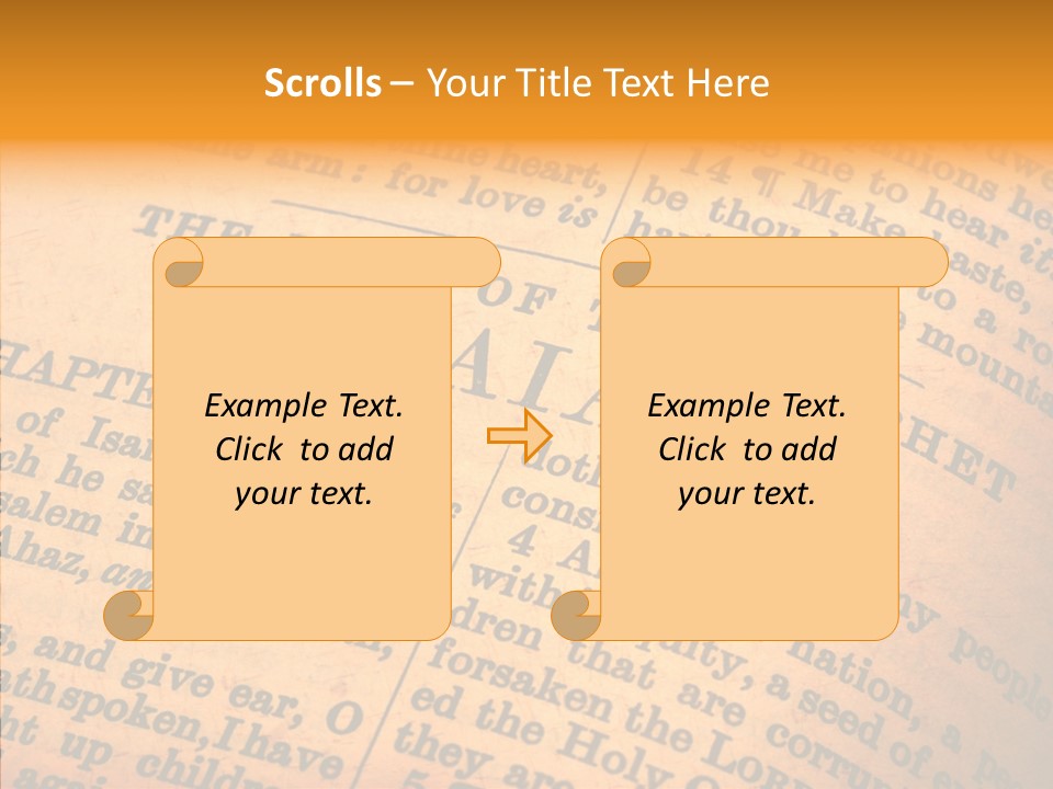 Christianity Bible Scripture PowerPoint Template
