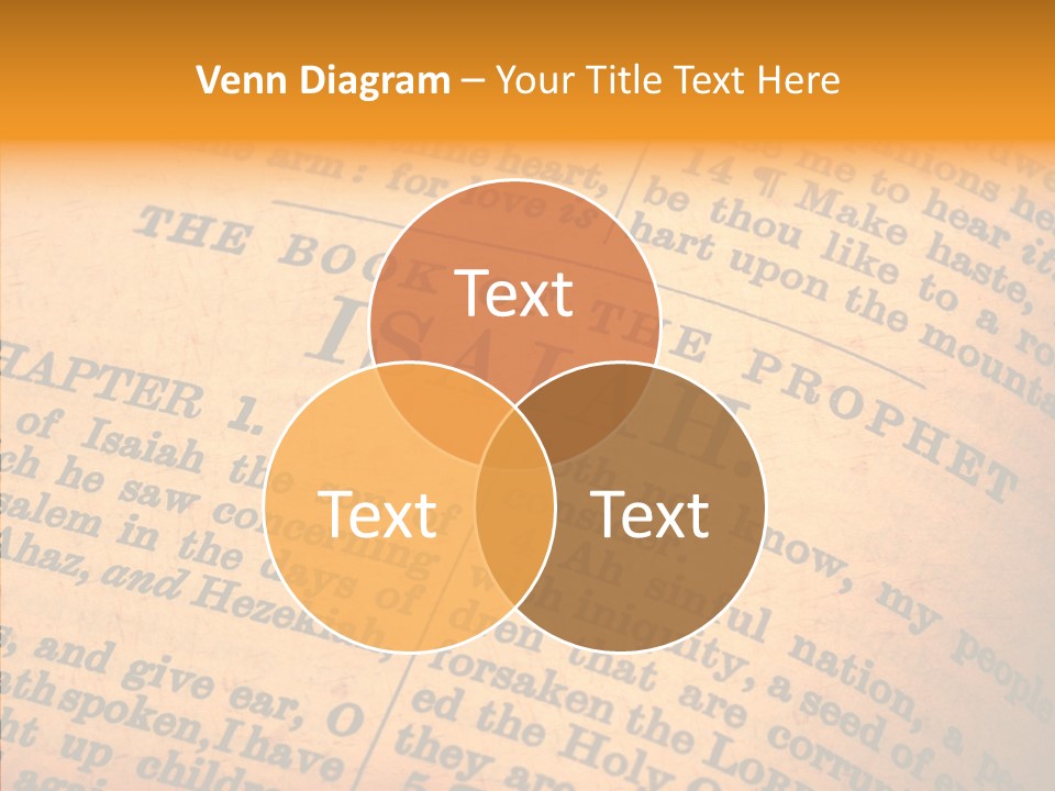 Christianity Bible Scripture PowerPoint Template