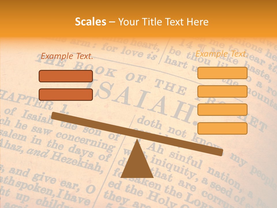 Christianity Bible Scripture PowerPoint Template