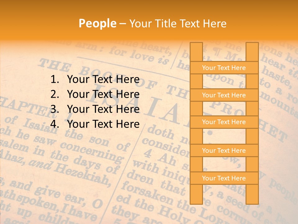 Christianity Bible Scripture PowerPoint Template