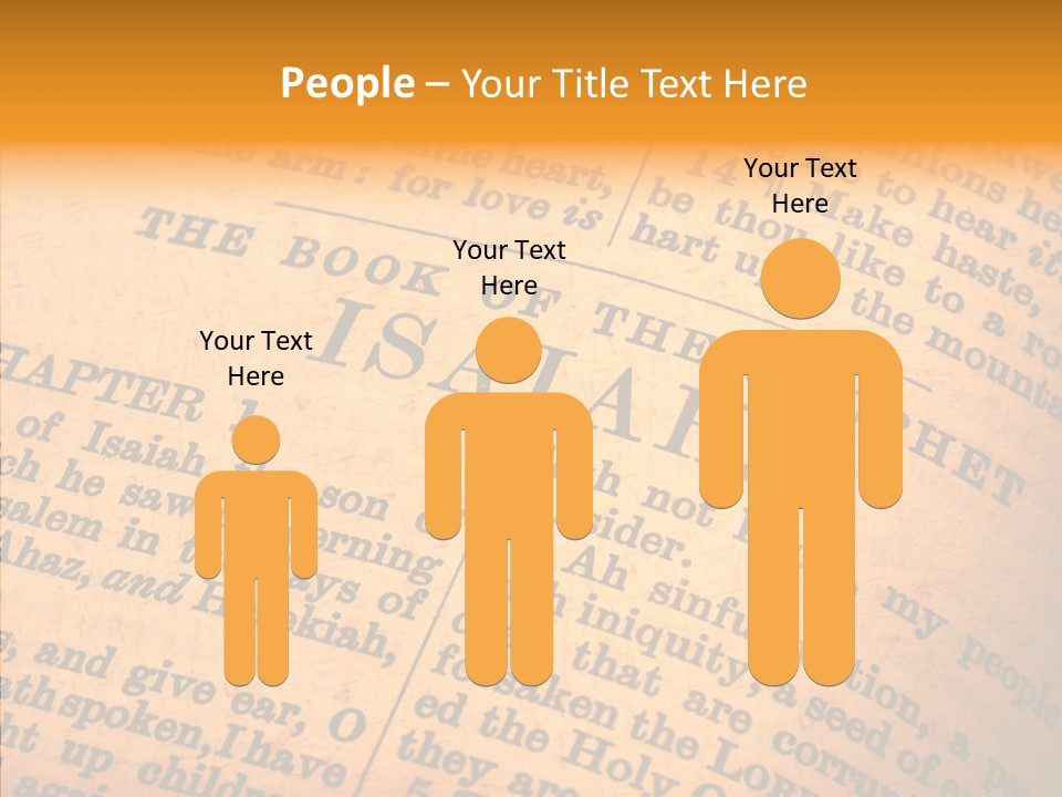 Christianity Bible Scripture PowerPoint Template