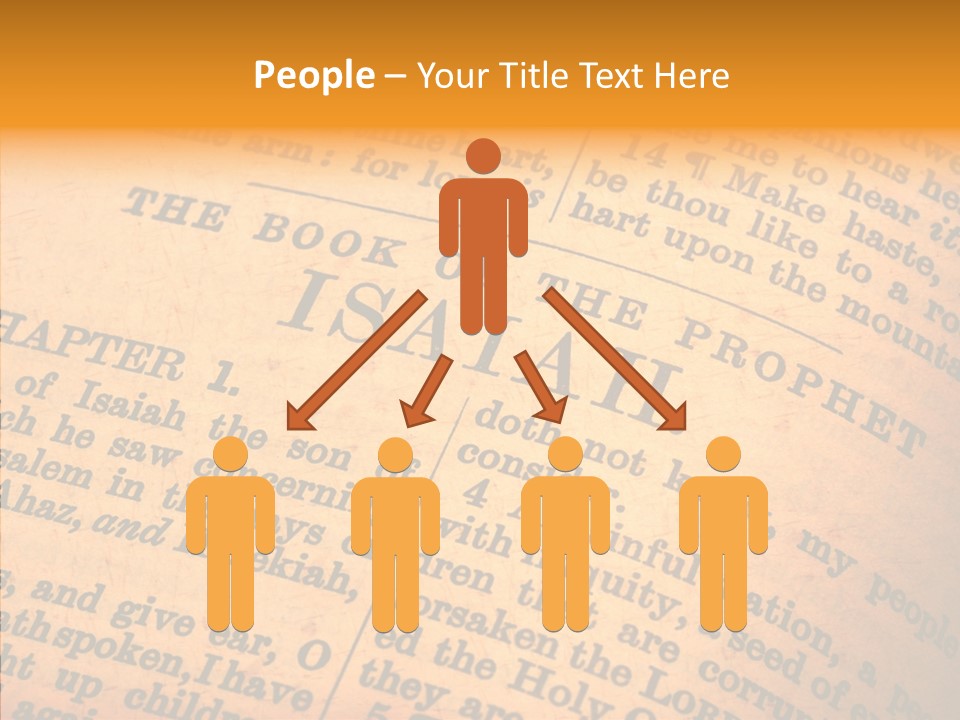 Christianity Bible Scripture PowerPoint Template