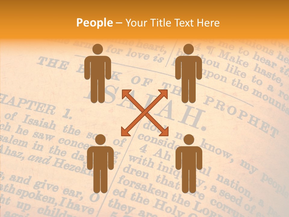 Christianity Bible Scripture PowerPoint Template