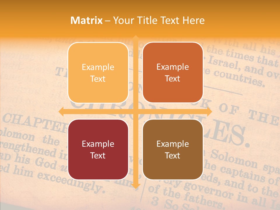 Close King Study PowerPoint Template