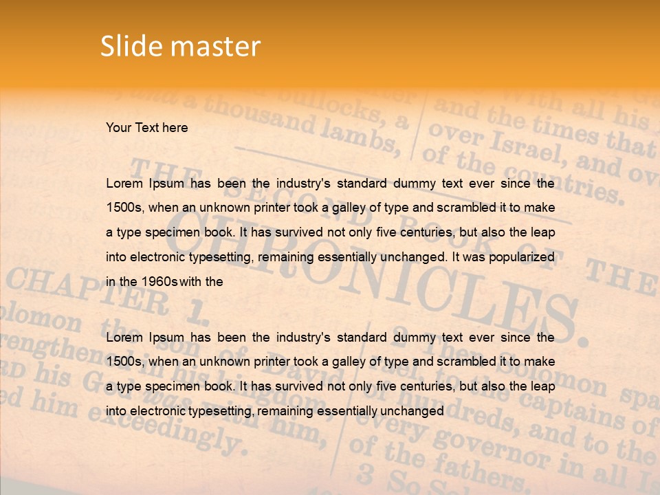 Close King Study PowerPoint Template