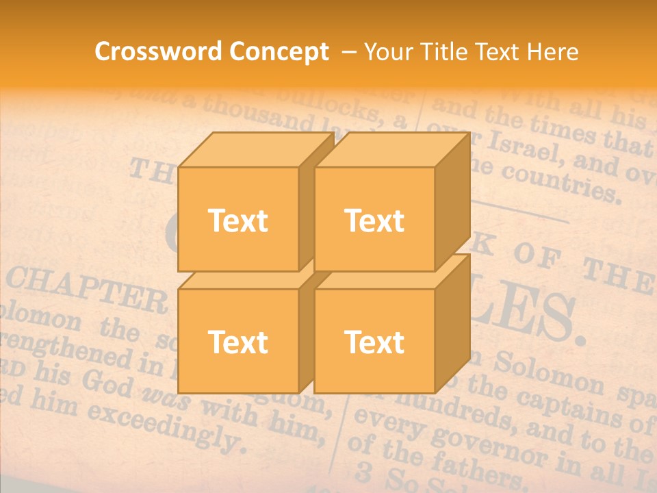Close King Study PowerPoint Template