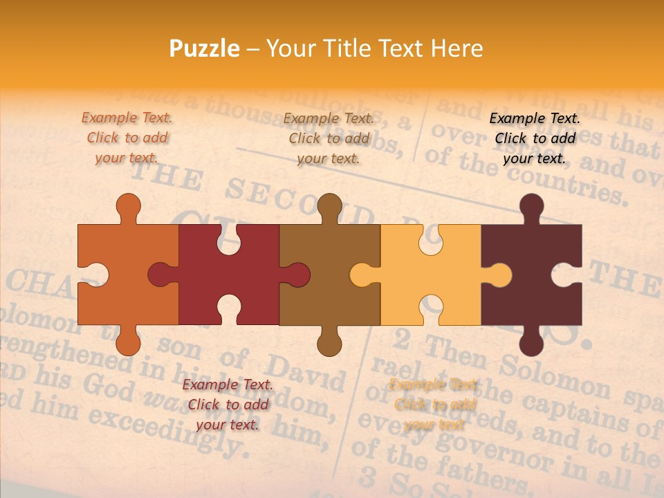 Close King Study PowerPoint Template