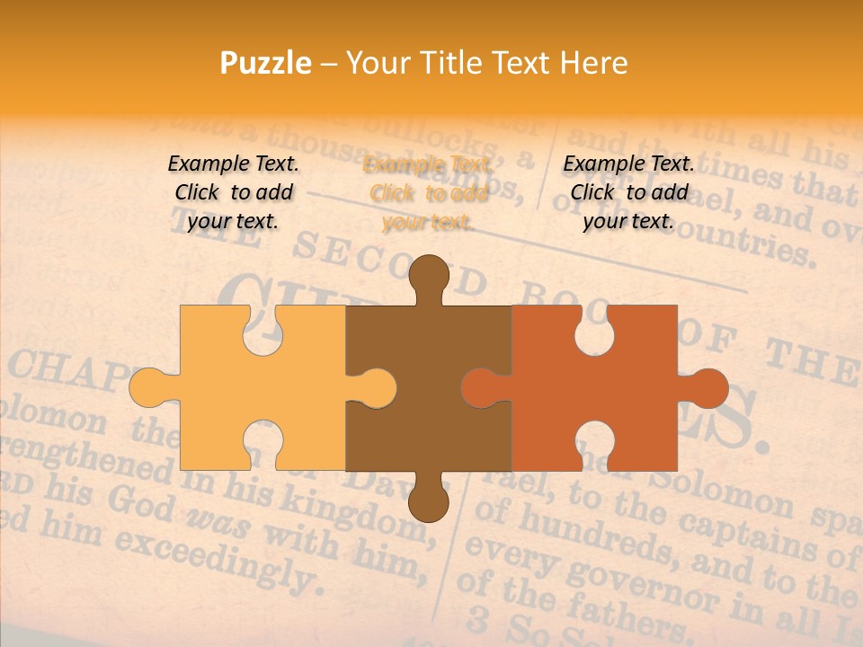 Close King Study PowerPoint Template