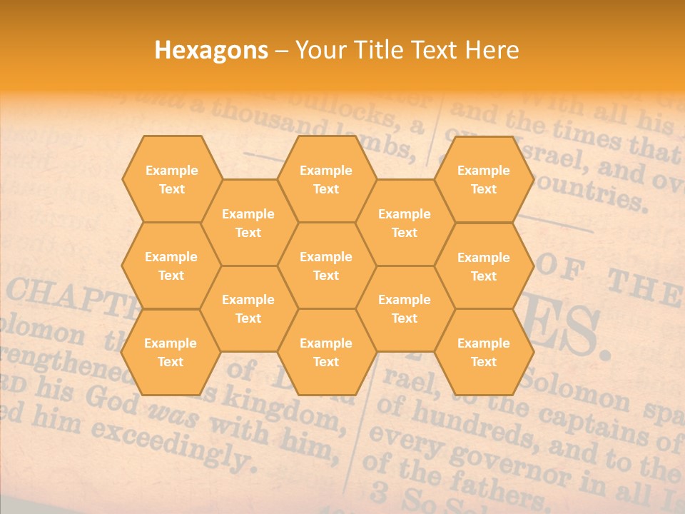 Close King Study PowerPoint Template