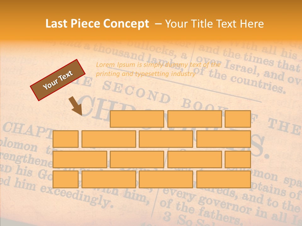 Close King Study PowerPoint Template