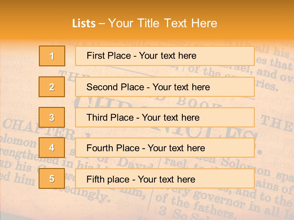 Close King Study PowerPoint Template