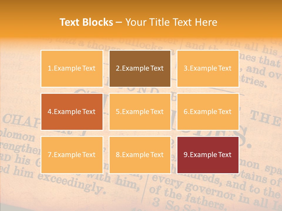Close King Study PowerPoint Template