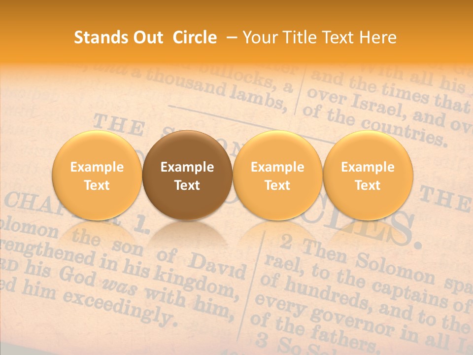 Close King Study PowerPoint Template