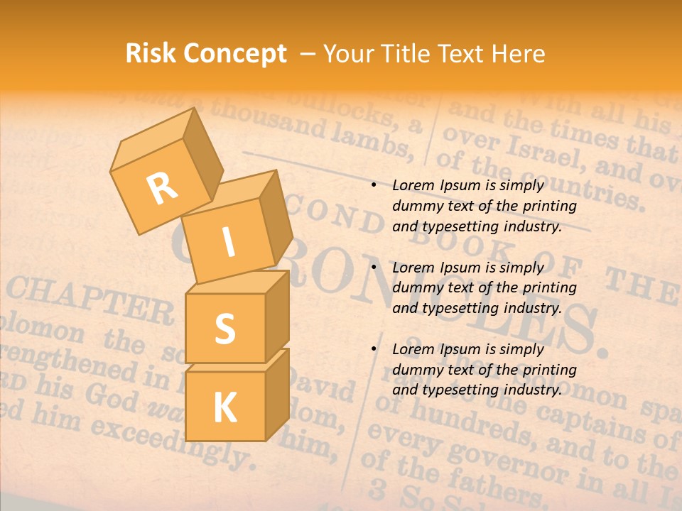 Close King Study PowerPoint Template