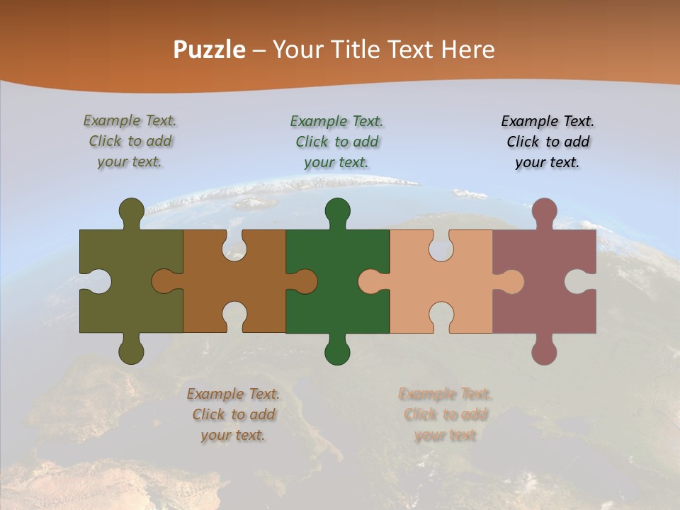 Europe Satellite PowerPoint Template