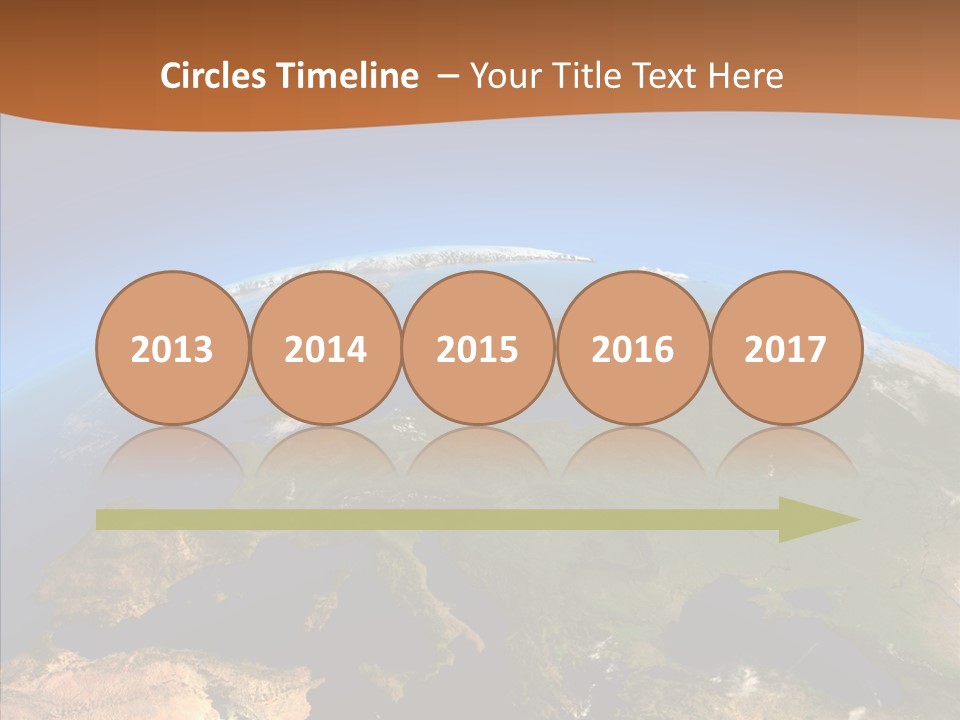 Europe Satellite PowerPoint Template