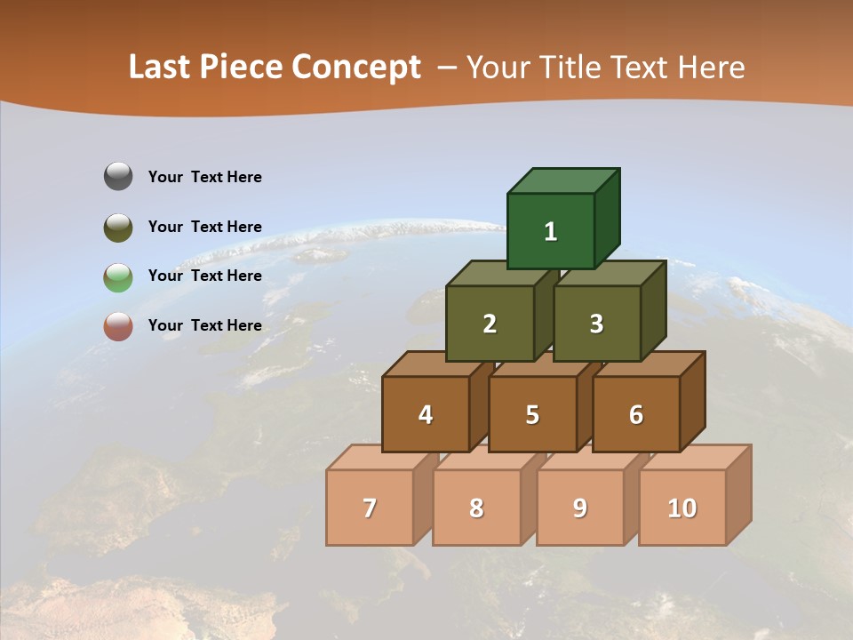 Europe Satellite PowerPoint Template