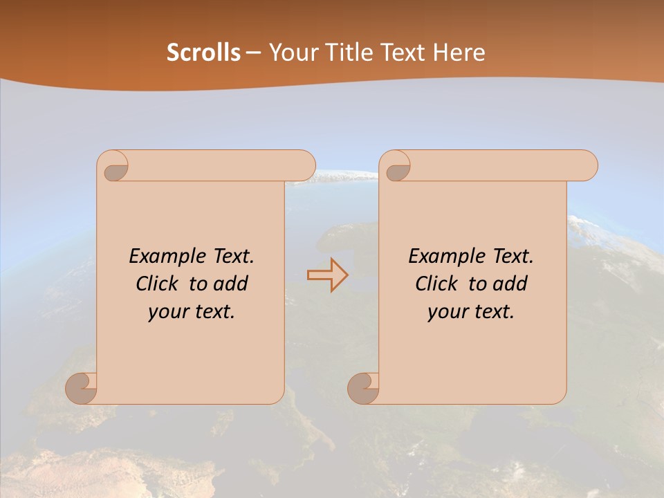 Europe Satellite PowerPoint Template
