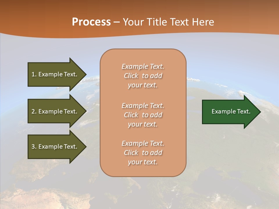Europe Satellite PowerPoint Template