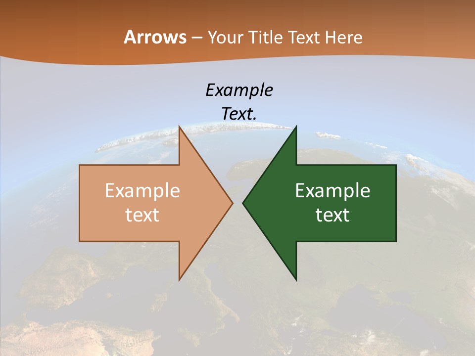 Europe Satellite PowerPoint Template