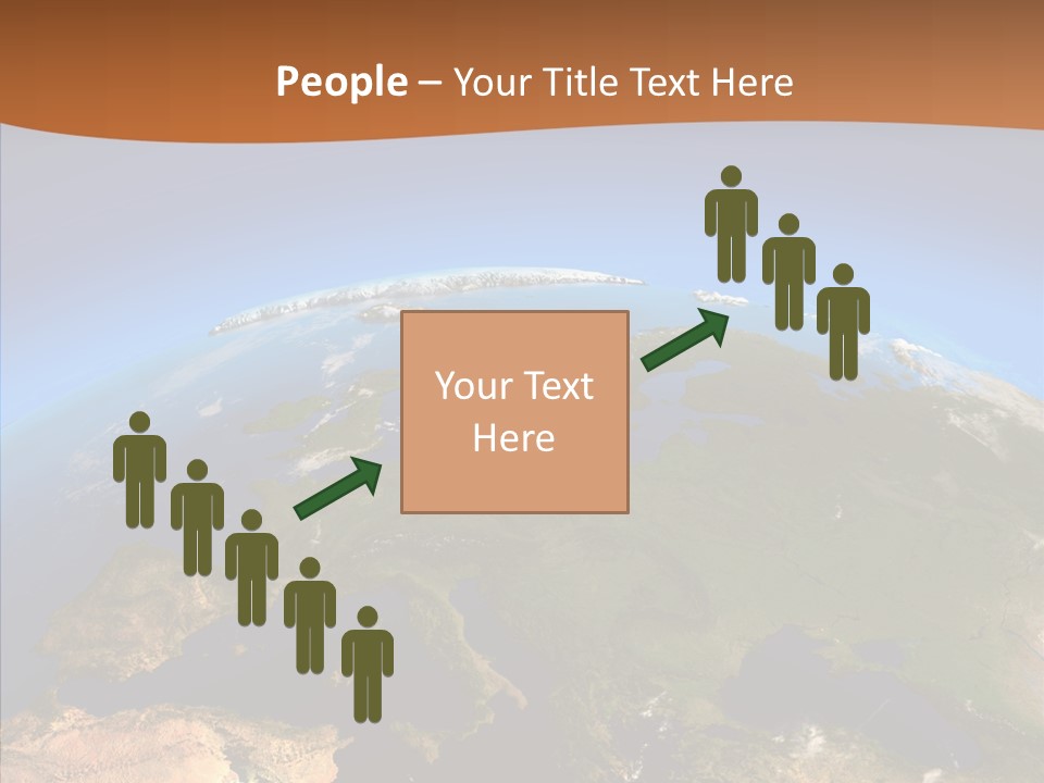 Europe Satellite PowerPoint Template