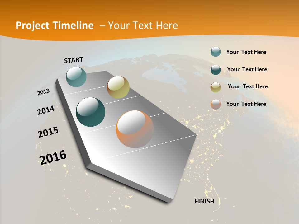 Sky Reflection Transportation PowerPoint Template