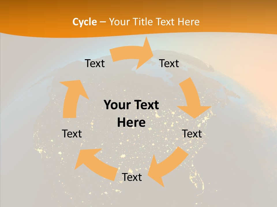 Sky Reflection Transportation PowerPoint Template