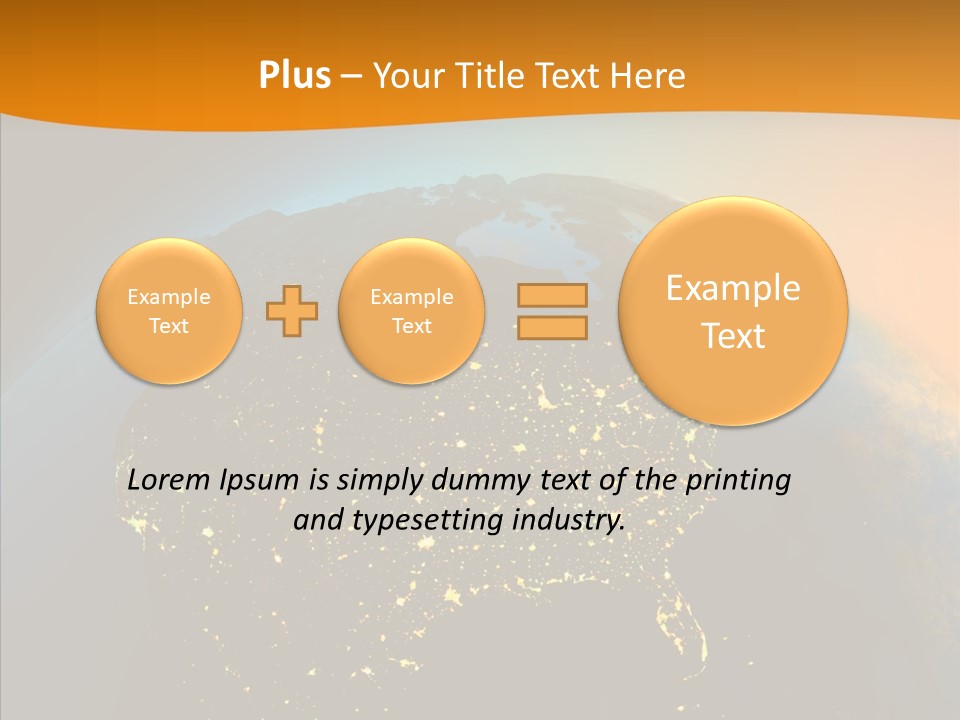 Sky Reflection Transportation PowerPoint Template